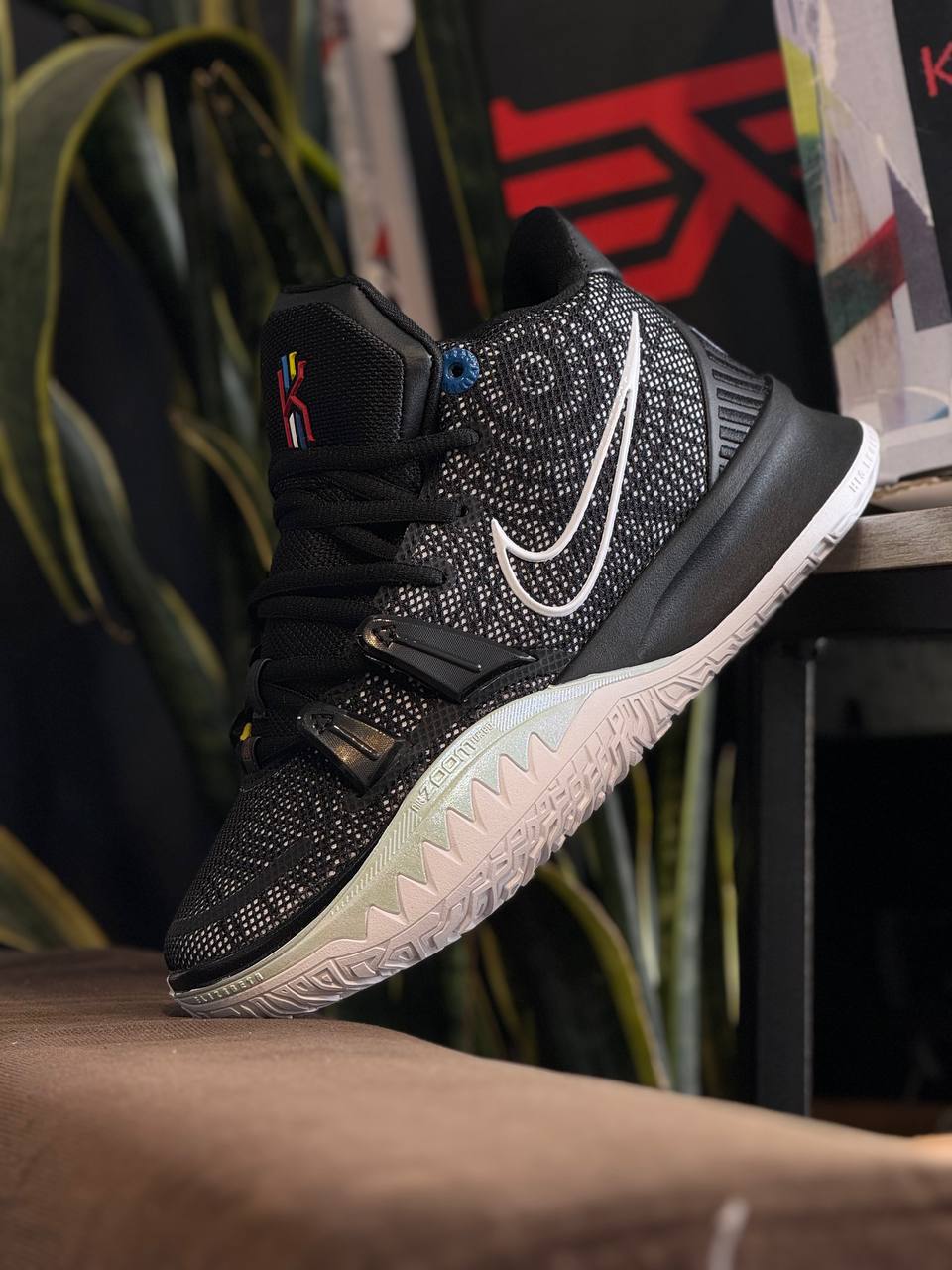 Nike Kyrie 7 “Black/White Multi”