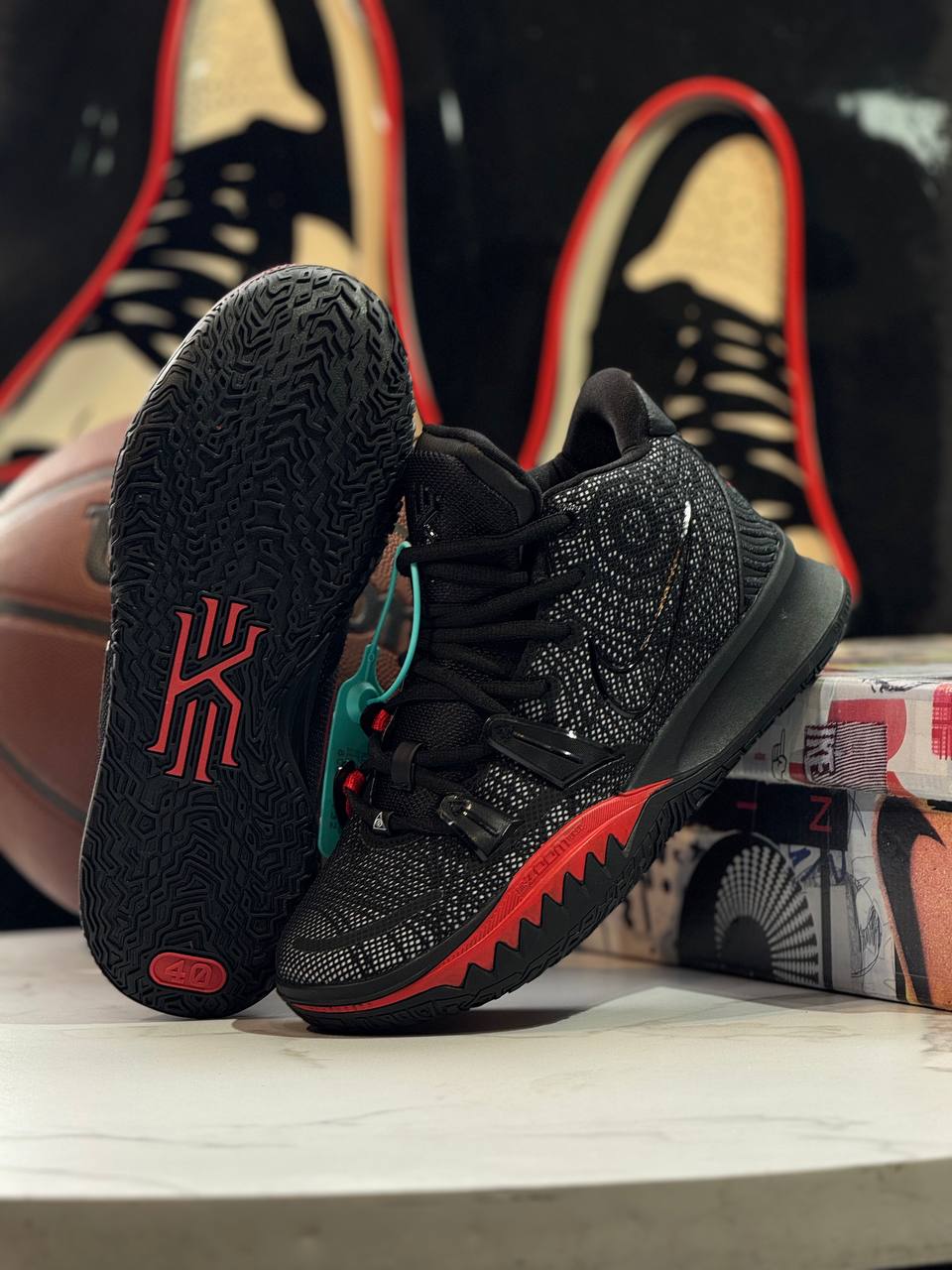 Nike Kyrie 7 “Black Red