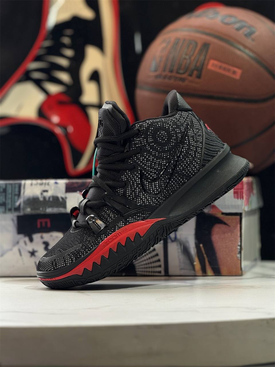 Nike Kyrie 7 “Black Red