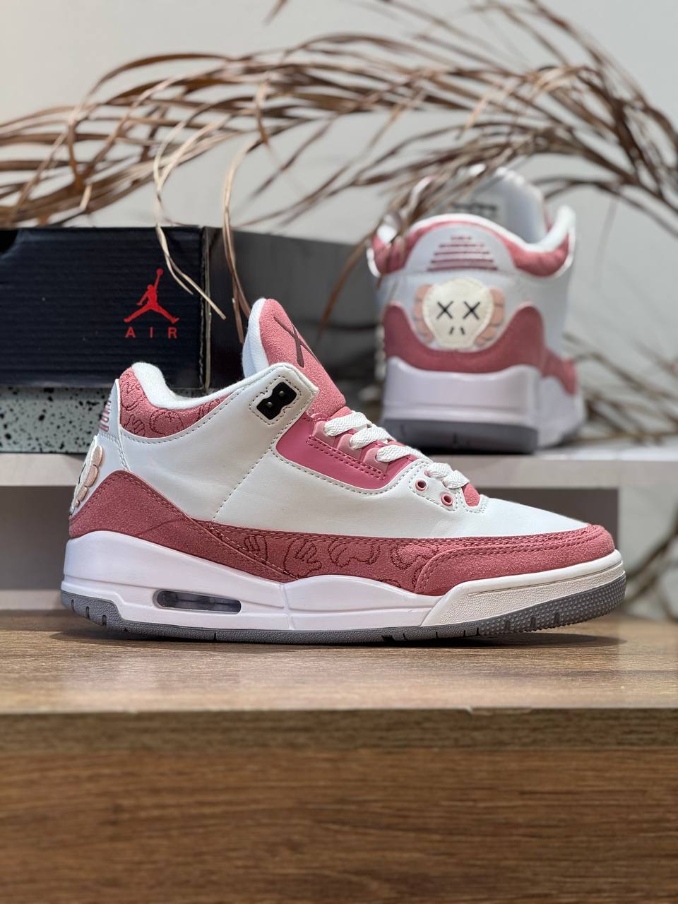 Air Jordan 3 Retro “Pink KAWS Edition