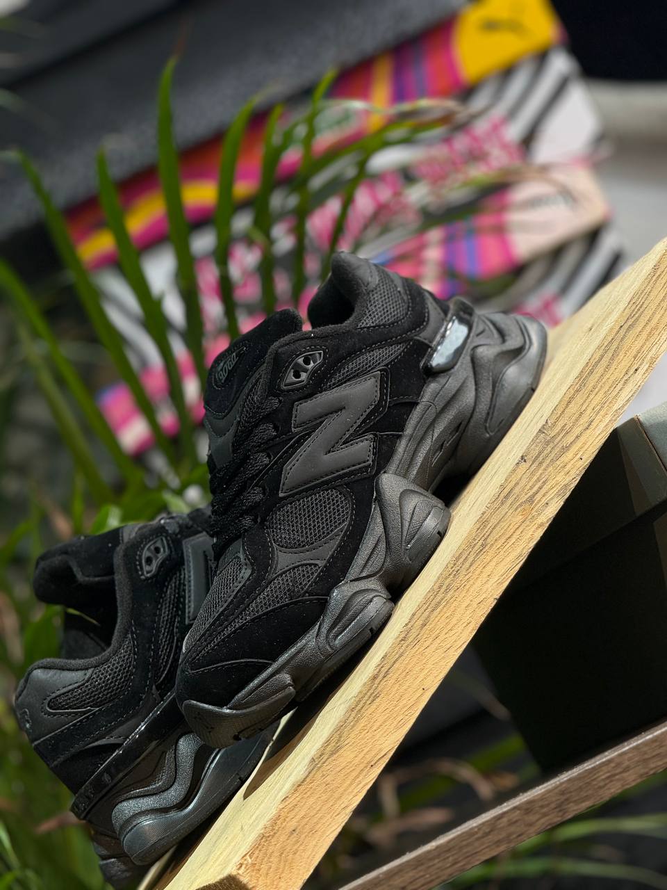 New Balance 9060 “Triple Black” (Black/Black)