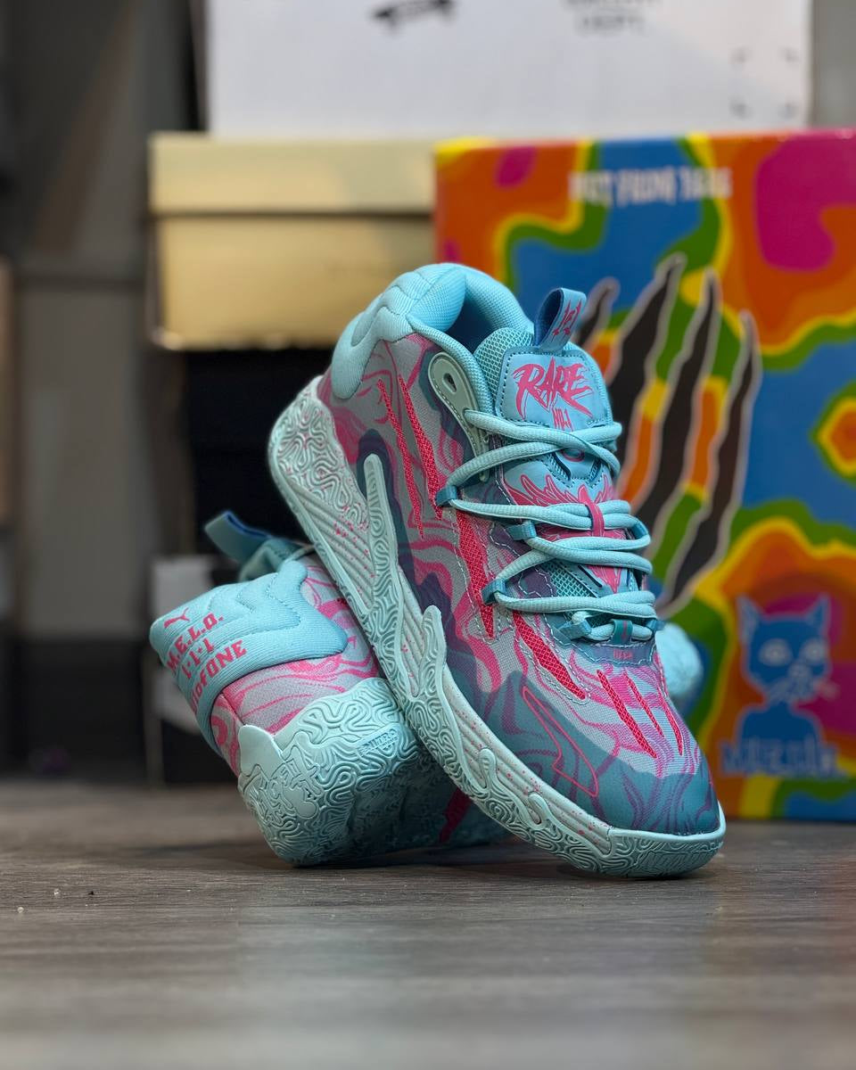 PUMA MB.03 “Melo 3.0” (Aqua / Pink)