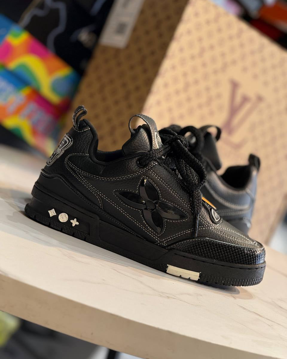 ¥36000→33000 Louis Vuitton スニーカー Louis Vuitton LV Skate (Black) – Web Monkey Shoes