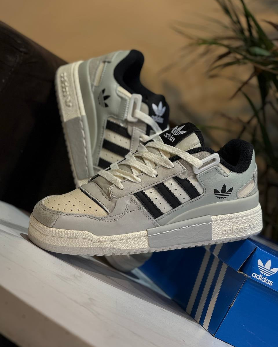 adidas Forum Low (Grey / Black / White)