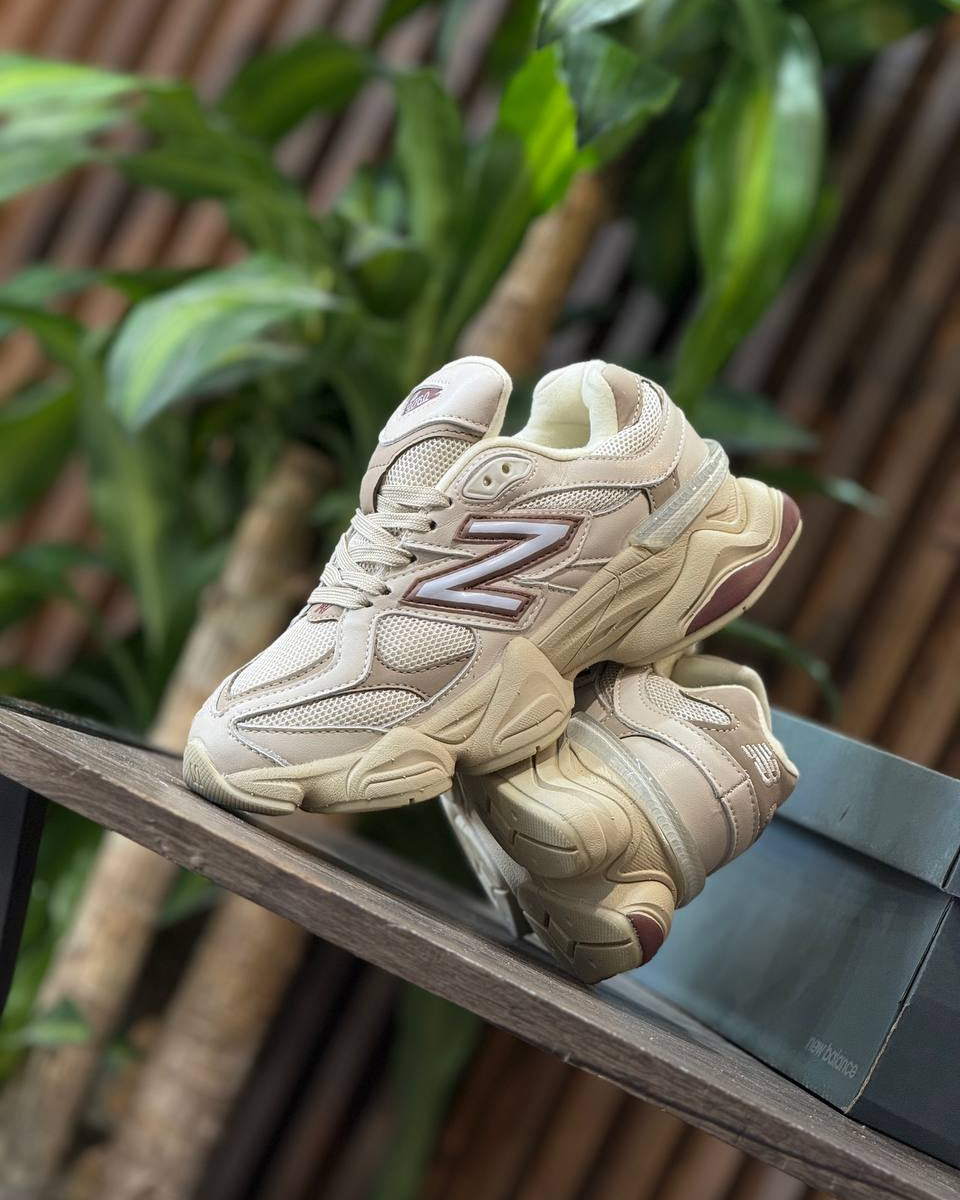 New Balance 9060 (Beige / Cream / Mauve)