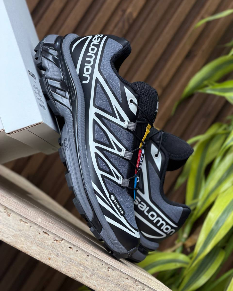 Salomon XT-6 GORE-TEX — “Black / Ebony / Lunar Rock”