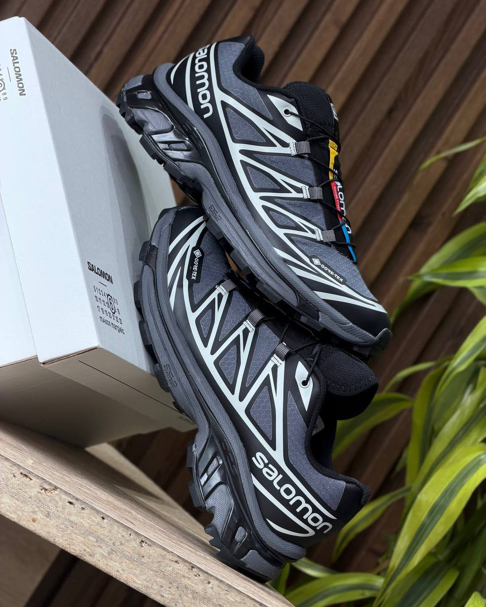 Salomon XT-6 GORE-TEX — “Black / Ebony / Lunar Rock”