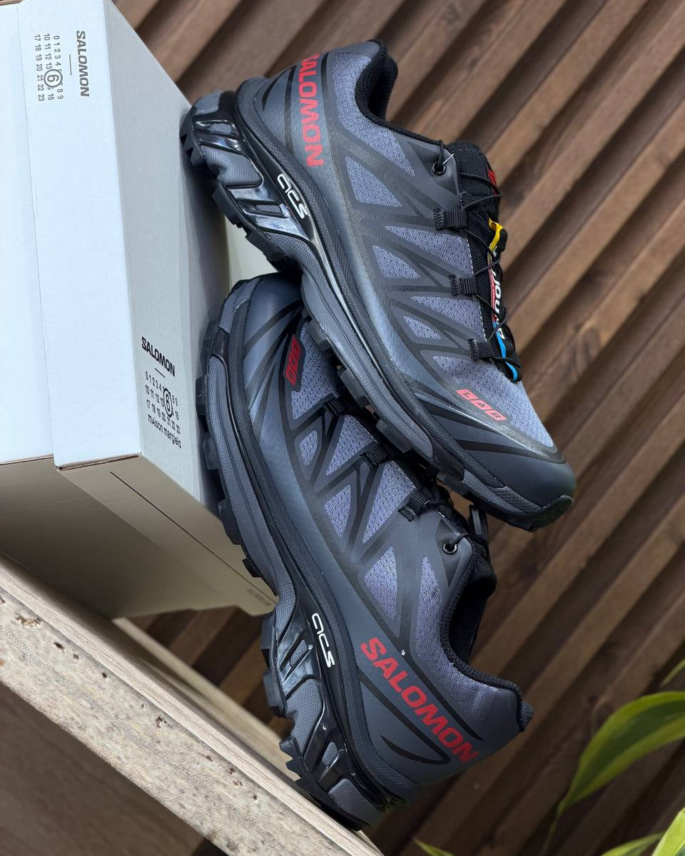 Salomon XT-6 “Ebony / Black / Fiery Red”