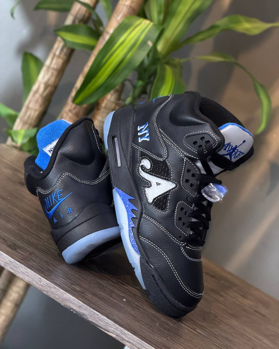 Air Jordan 5 Retro x Awake NY “Black/Racer Blue”