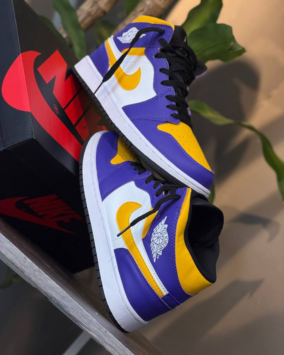 Air Jordan 1 Mid "Lakers"