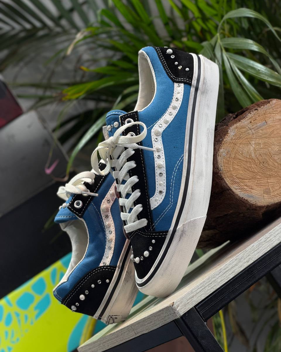 Vans LX Old Skool 36 Pearlized Pack “Black/Navy”