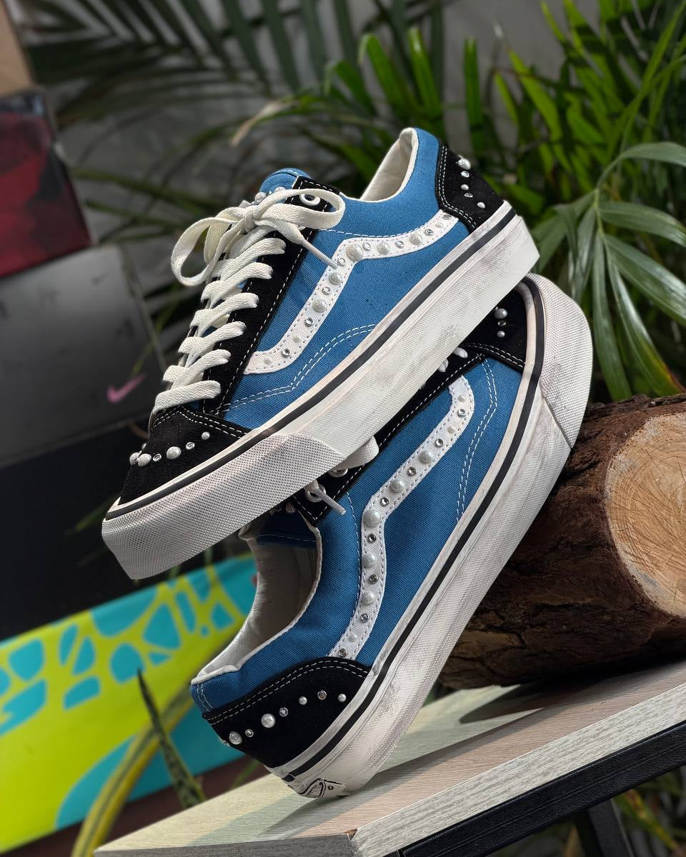 Vans LX Old Skool 36 Pearlized Pack “Black/Navy”