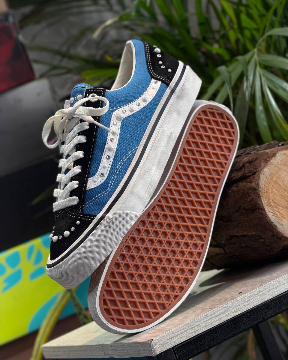 Vans LX Old Skool 36 Pearlized Pack “Black/Navy”