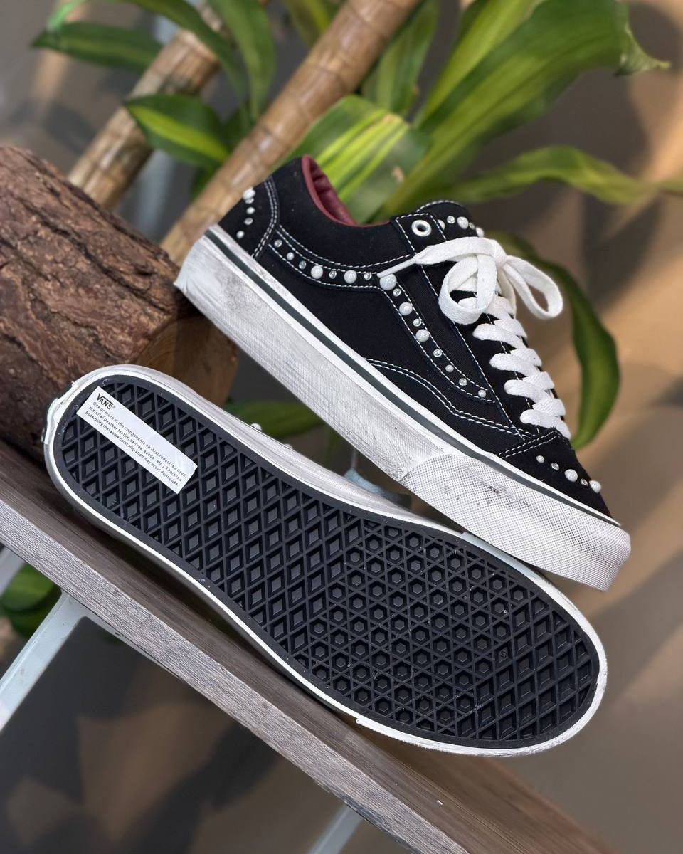 Vans Old Skool 36 “Pearlized Black / Marshmallow White”