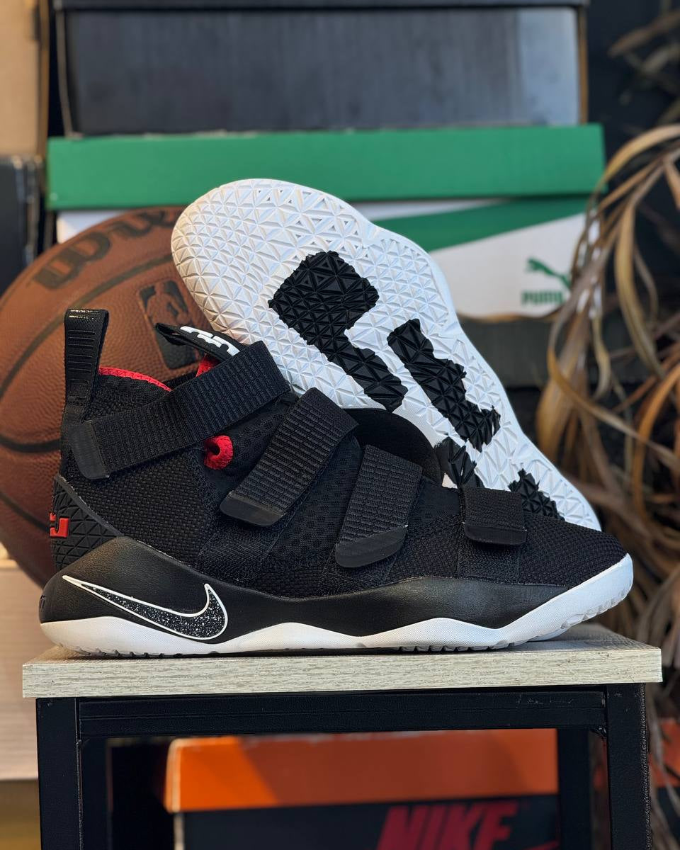 Nike LeBron Soldier 12 – Black/White/Red