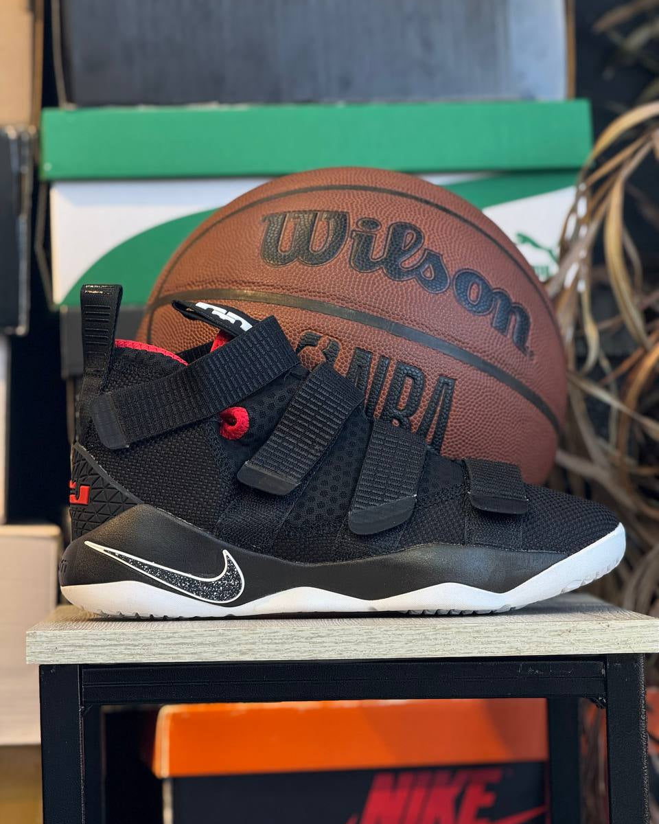 Nike LeBron Soldier 12 – Black/White/Red
