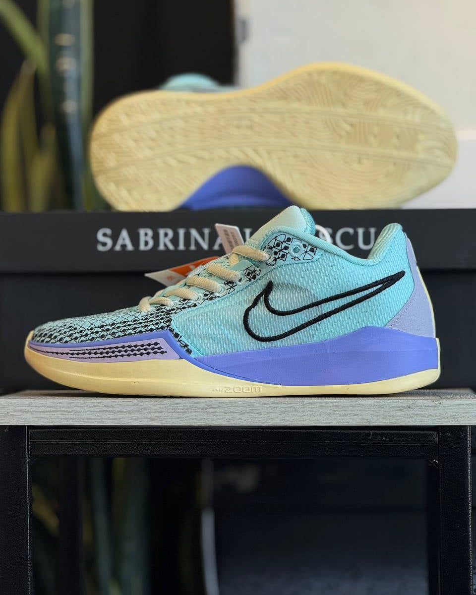 Nike Sabrina 1 “Ice Pulse / Blue Glow / Black Swoosh”