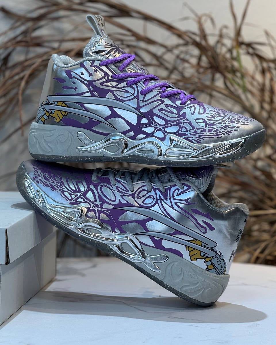 Puma MB.03 “Melo x Rick and Morty – Chrome Purple Edition”