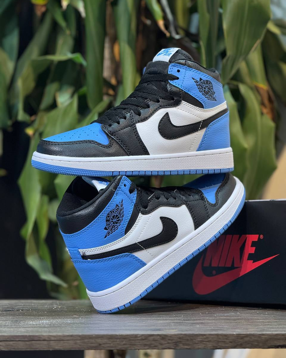 Air Jordan 1 Mid – University Blue / Black / White