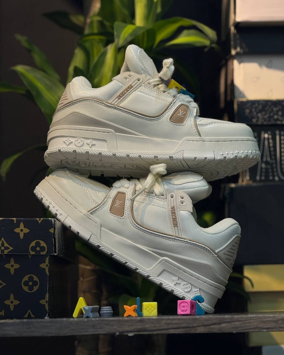 Louis Vuitton Trainer Low “Triple Cream”