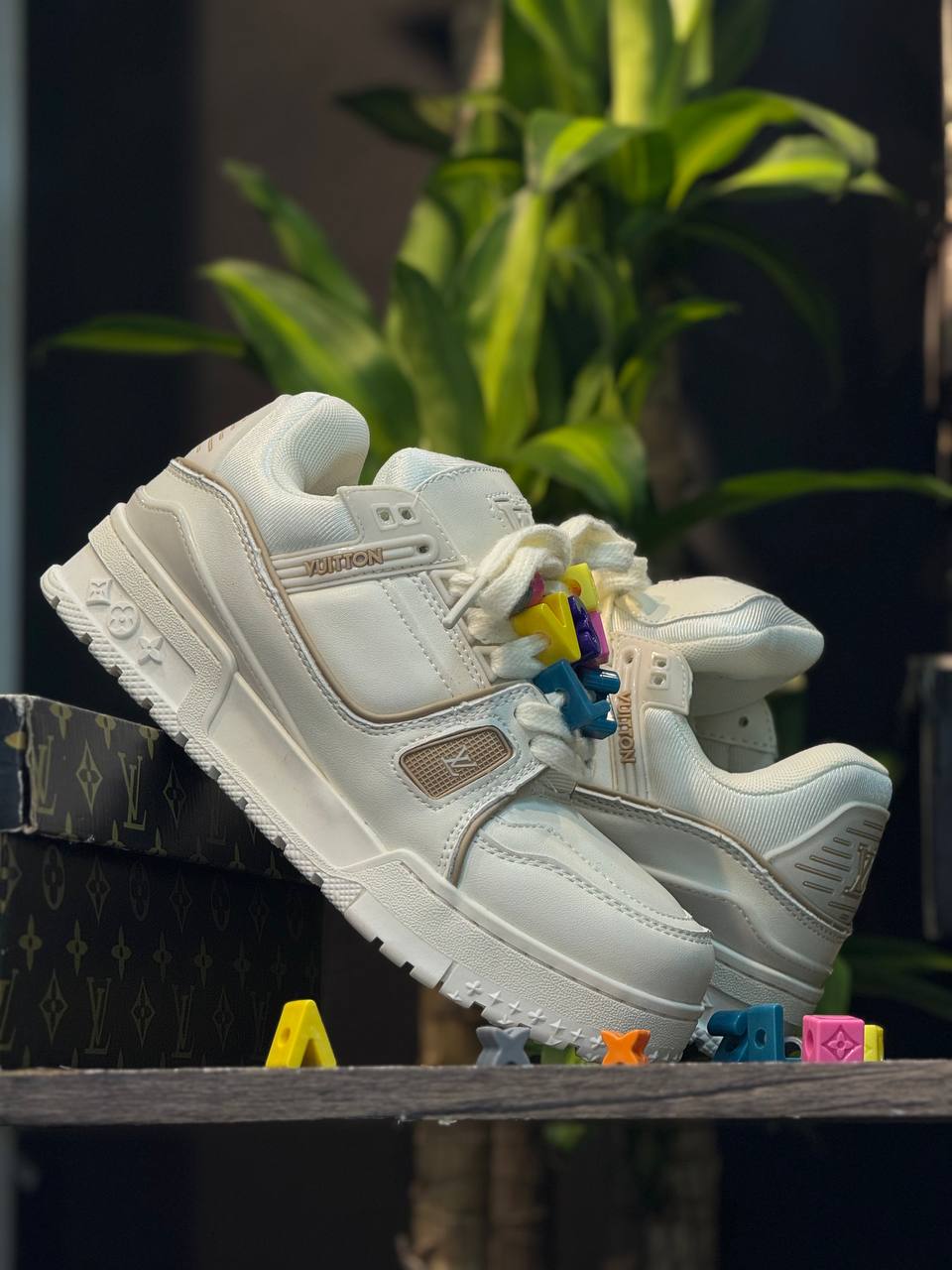 Louis Vuitton Trainer Low “Triple Cream”