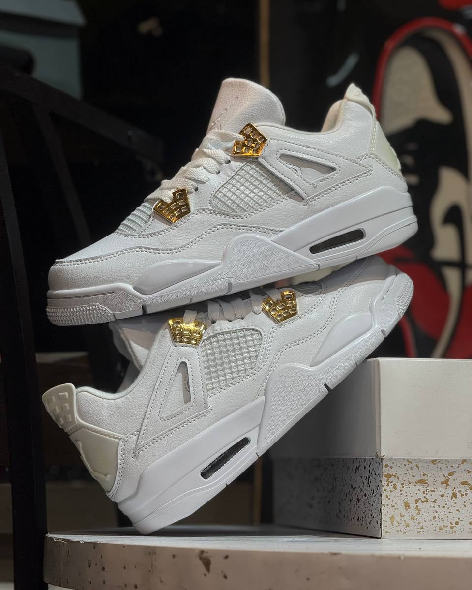 Air Jordan 4 Retro “White/Gold”