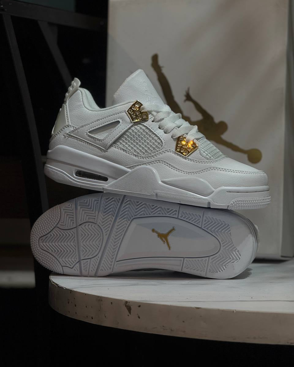 Air Jordan 4 Retro “White/Gold”