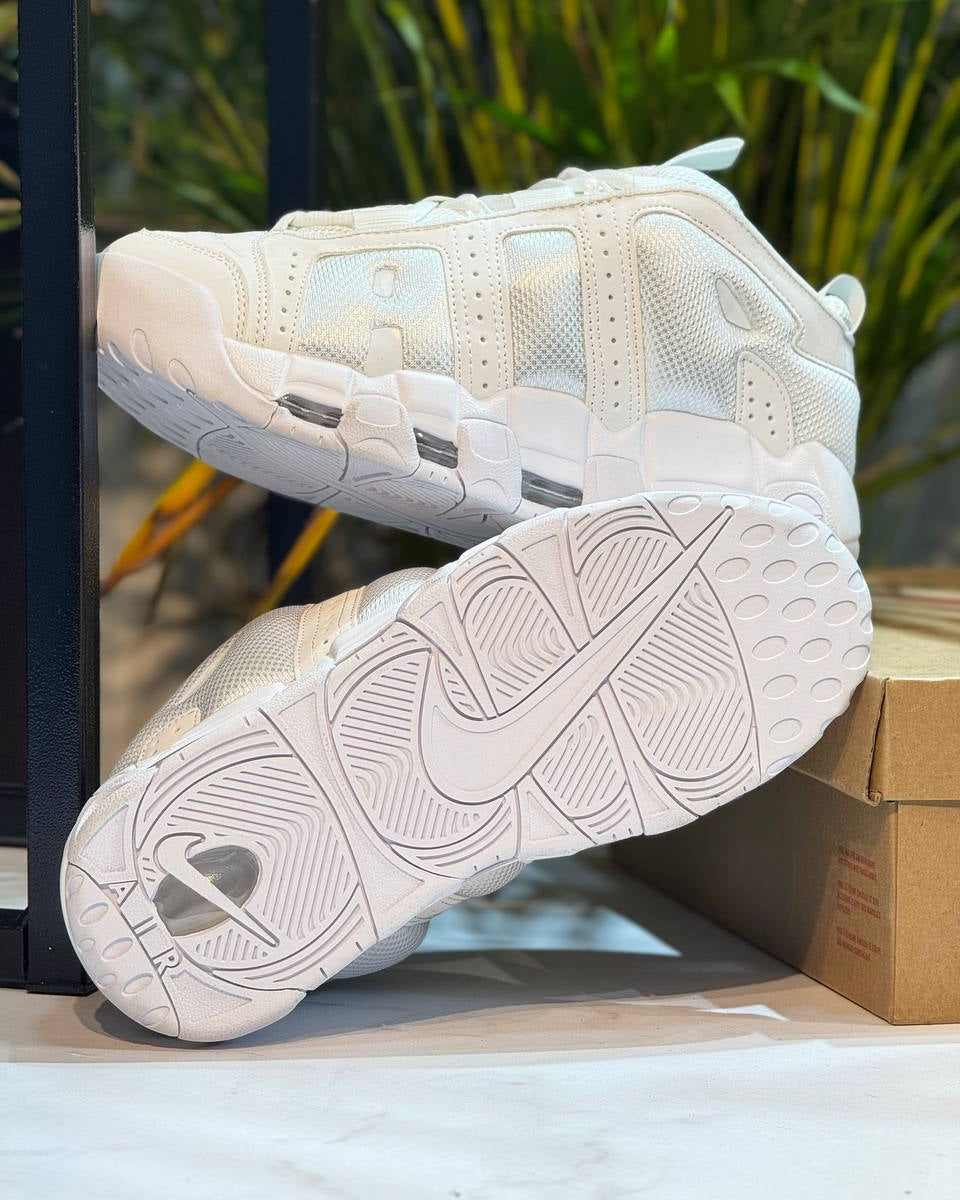Nike Air More Uptempo Triple White – Web Monkey Shoes
