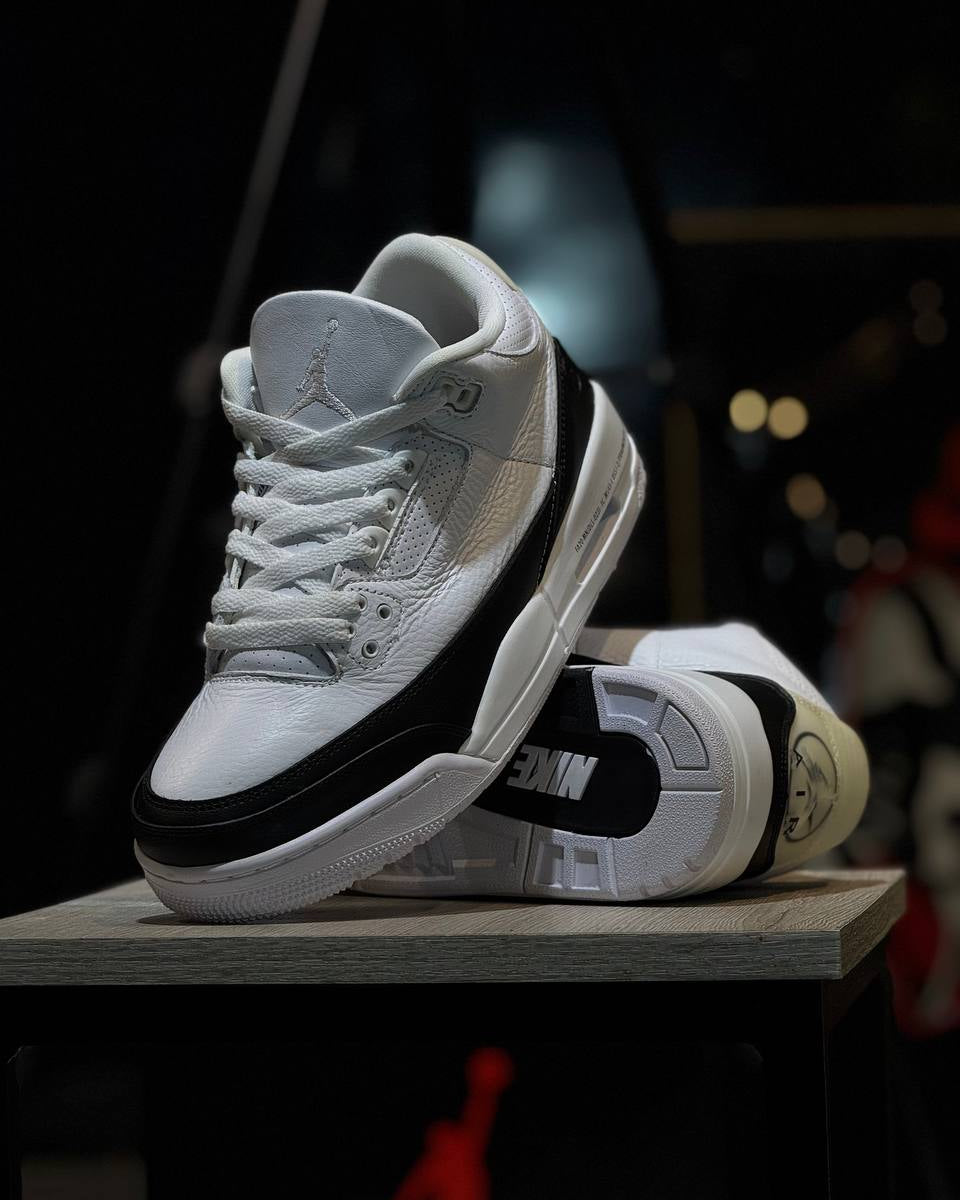 Air Jordan 3 “White/Black – Fragment Style”