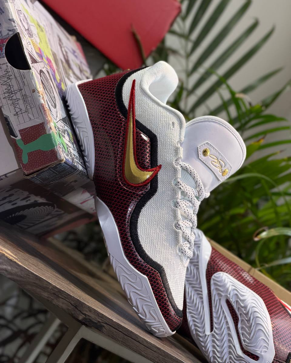 Nike LeBron XXIII “Grand Opening” White/University Red/Black/Metallic Gold