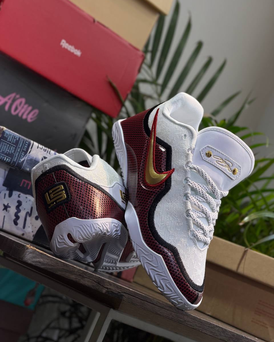 Nike LeBron XXIII “Grand Opening” White/University Red/Black/Metallic Gold