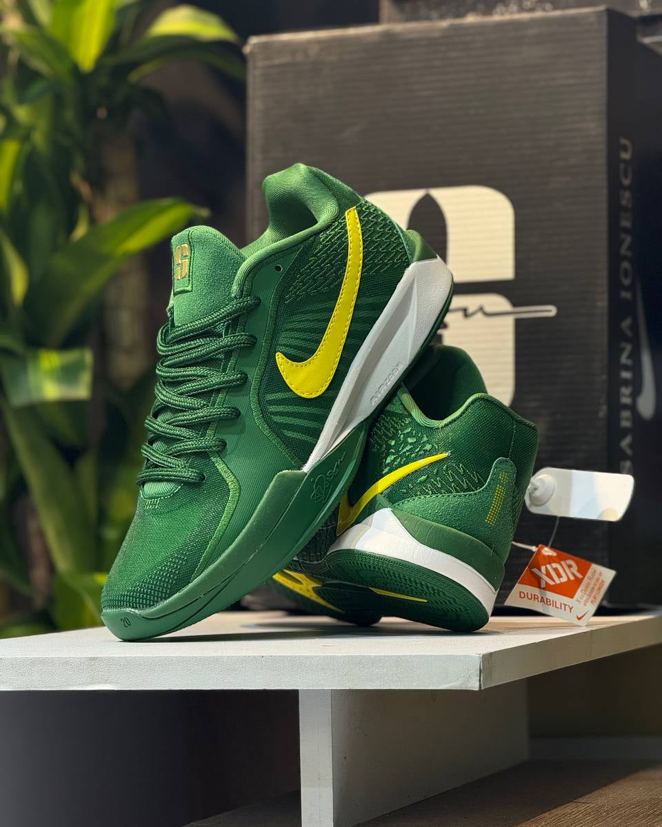 Nike Sabrina 1 – Green/Yellow “Oregon Vibes
