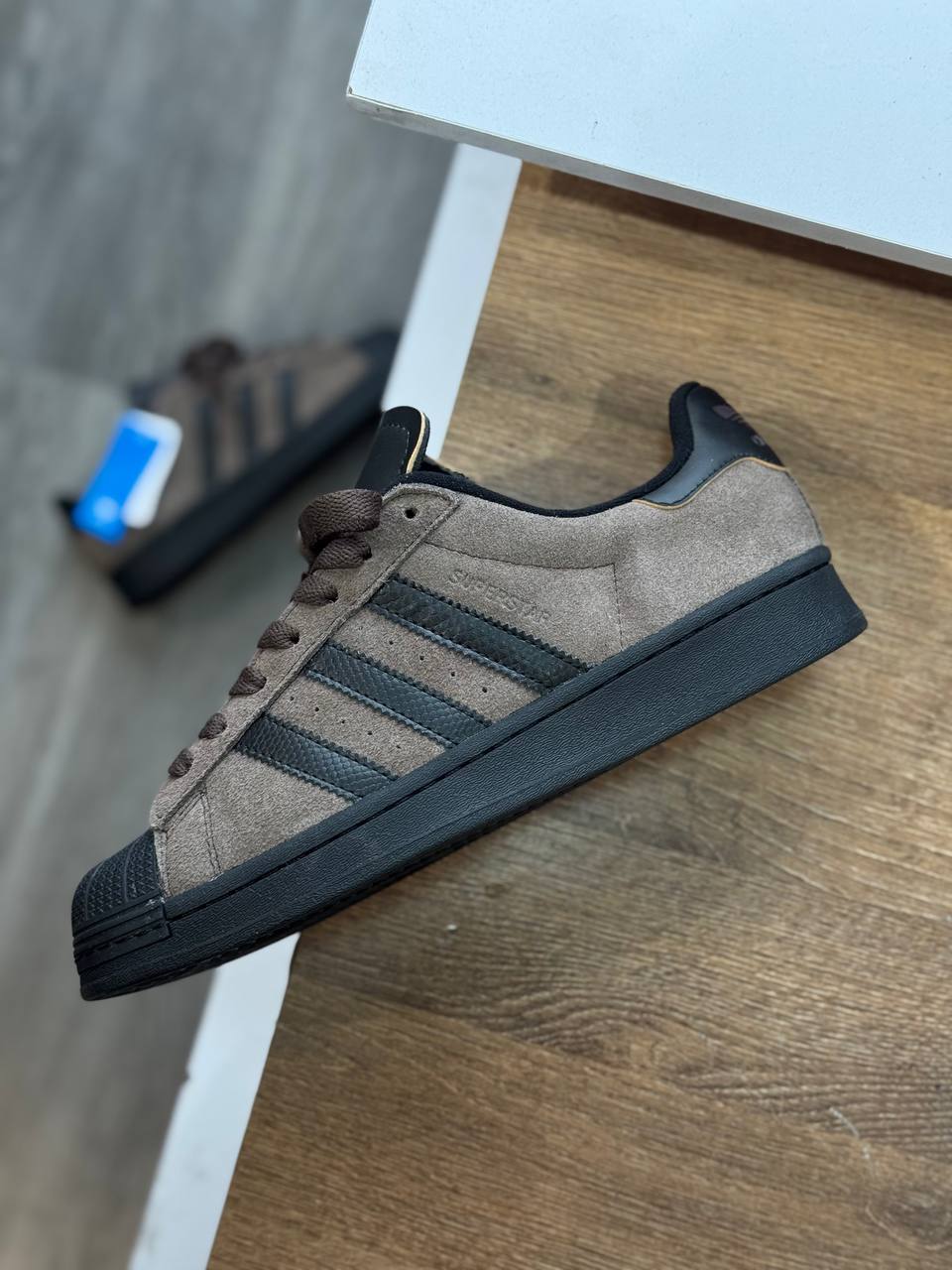 Adidas Superstar Suede Brown