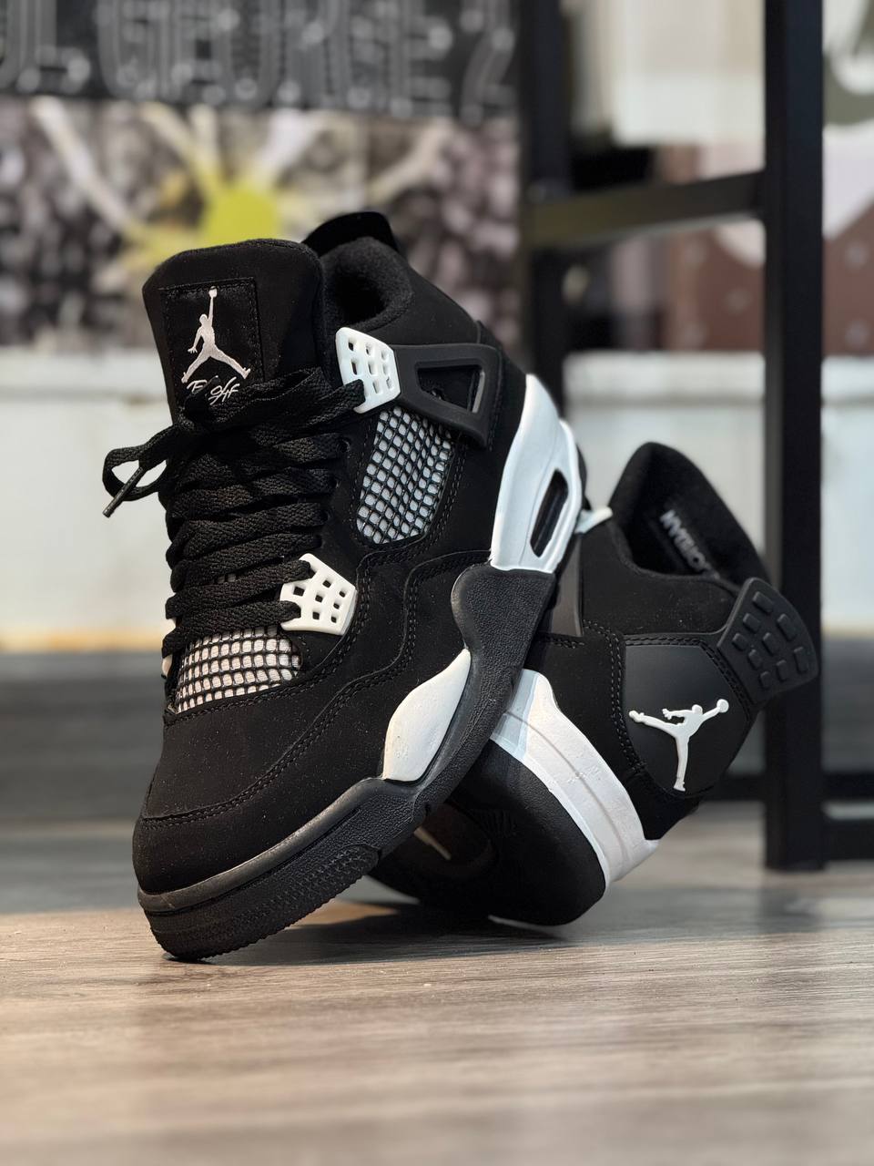 Jordan 4 “Black & White”
