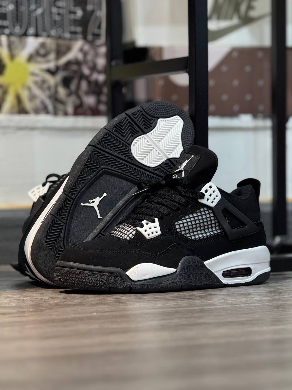 Jordan 4 “Black & White”