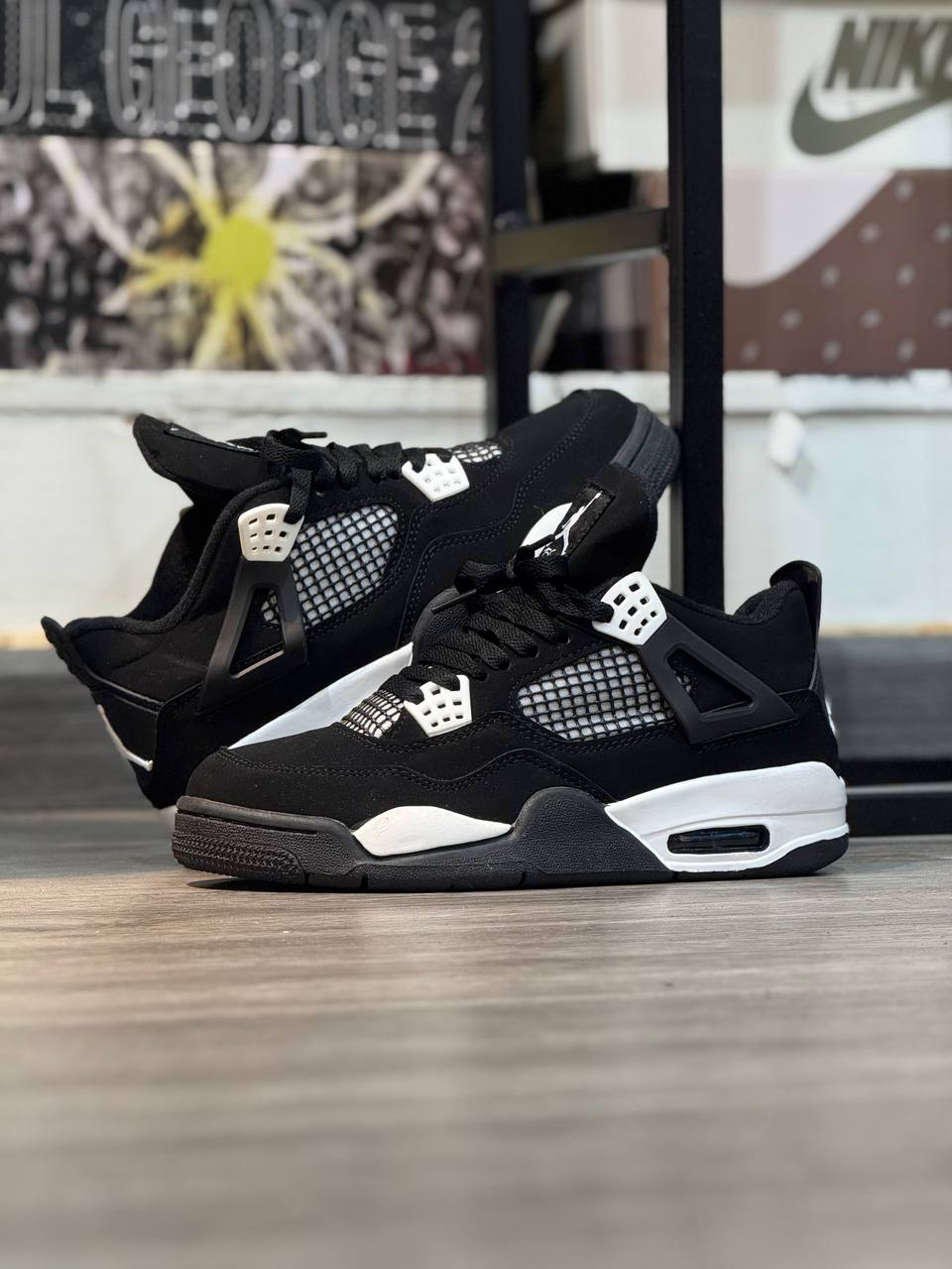 Jordan 4 “Black & White”