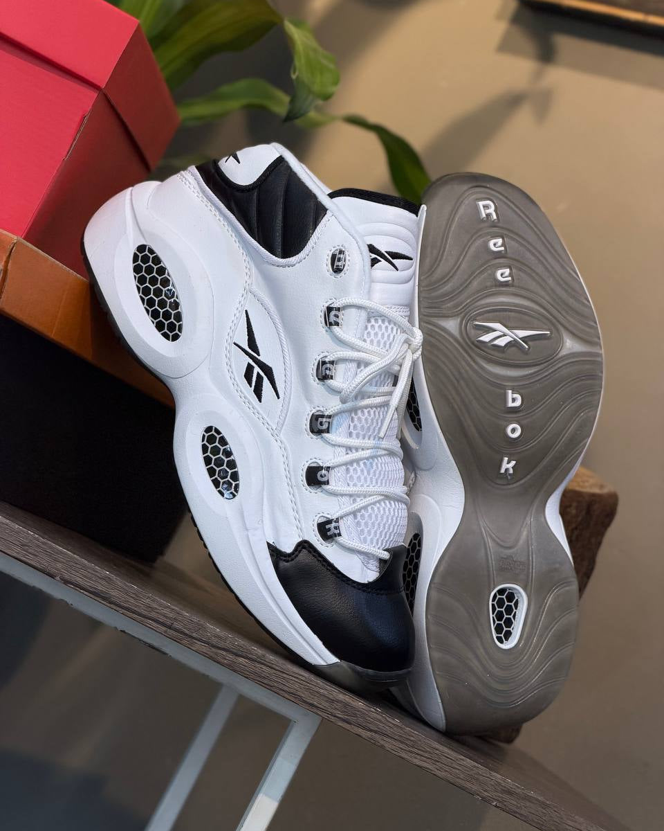 Reebok Question Mid “Why Not Us?” White/Black