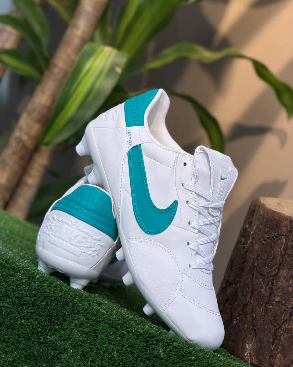 Nike Premier 3 FG White/Signal Blue