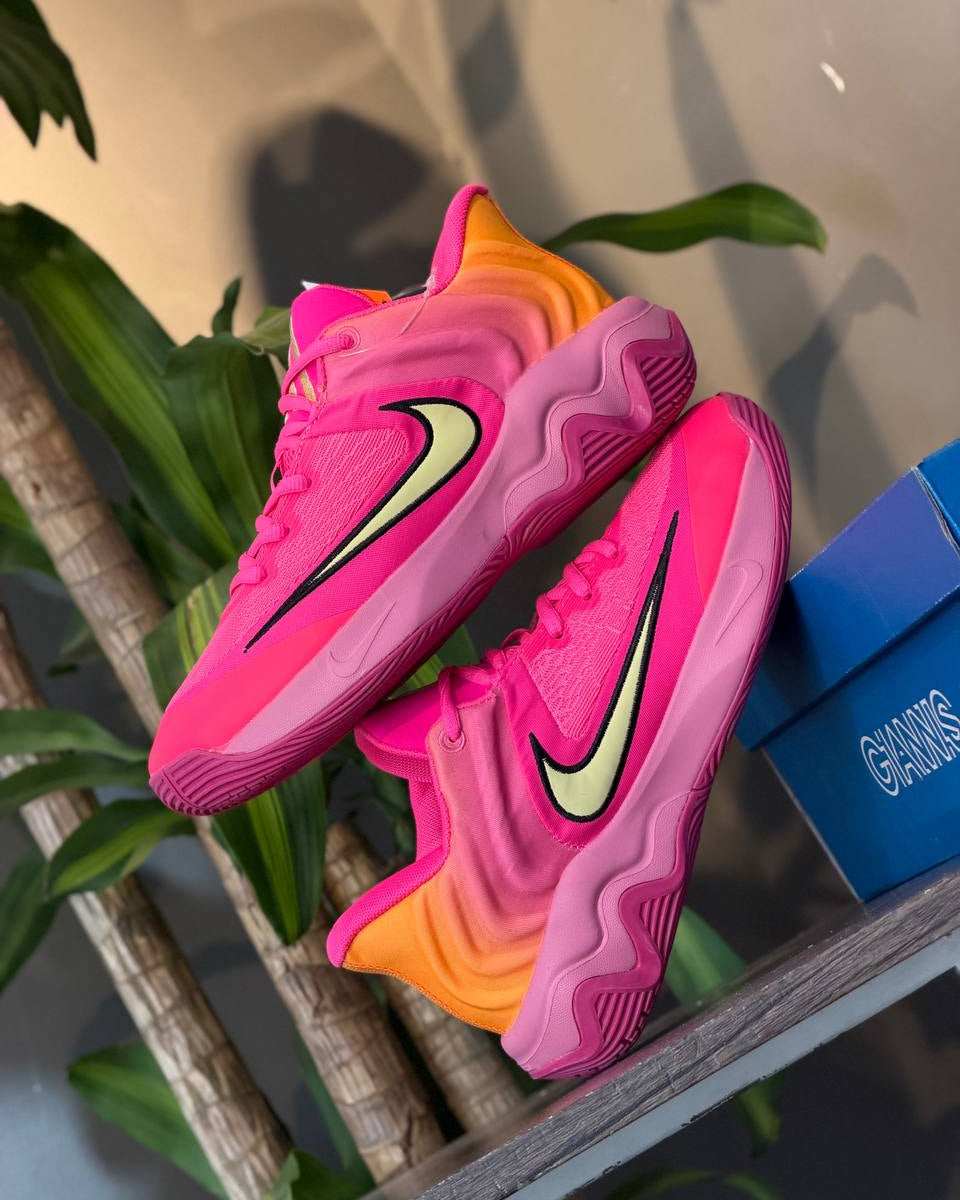 Nike Giannis Immortality 4 EP Hyper Pink/Pinksicle/Total Orange/Citron Tint