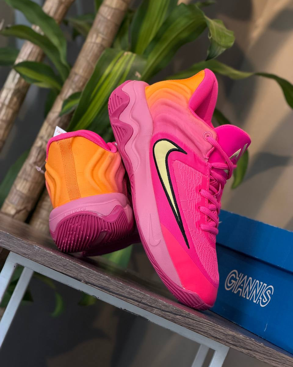 Nike Giannis Immortality 4 EP Hyper Pink/Pinksicle/Total Orange/Citron Tint
