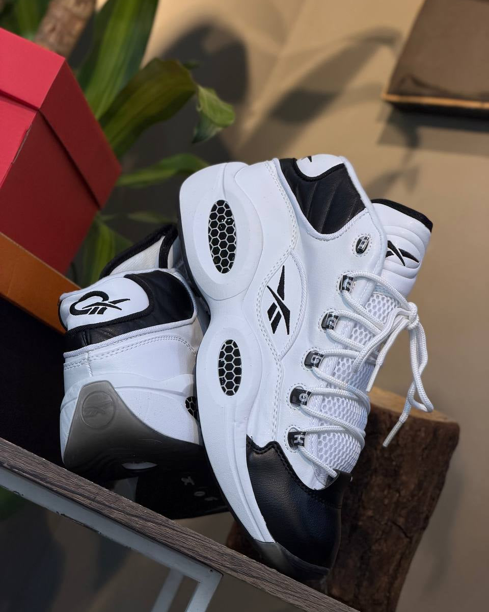 Reebok Question Mid “Why Not Us?” White/Black