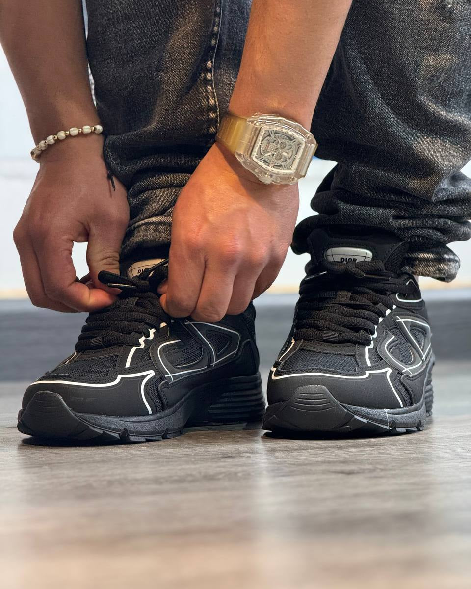 Dior B30 Black – Web Monkey Shoes