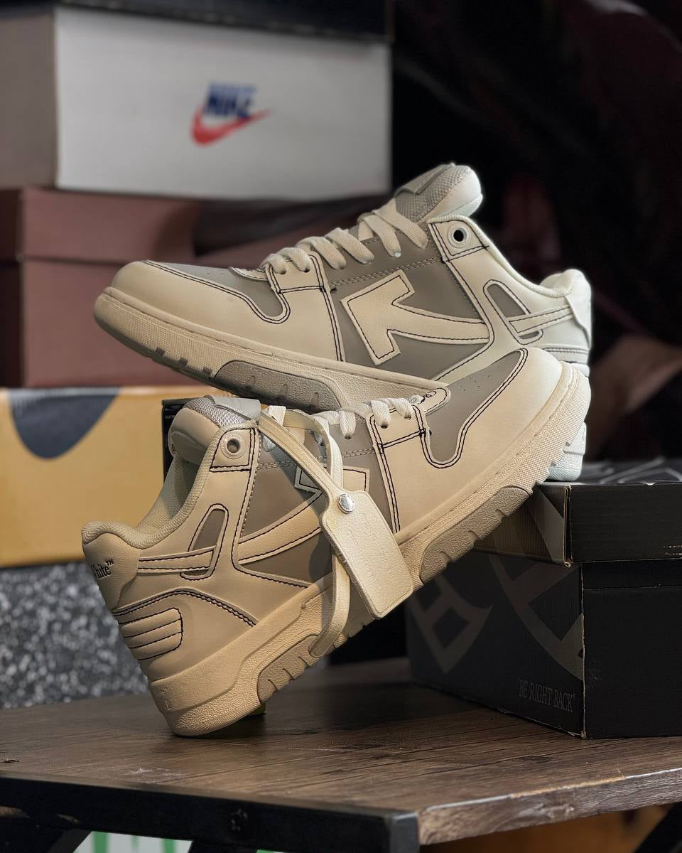 Off-White Out of Office – Cream/Grey