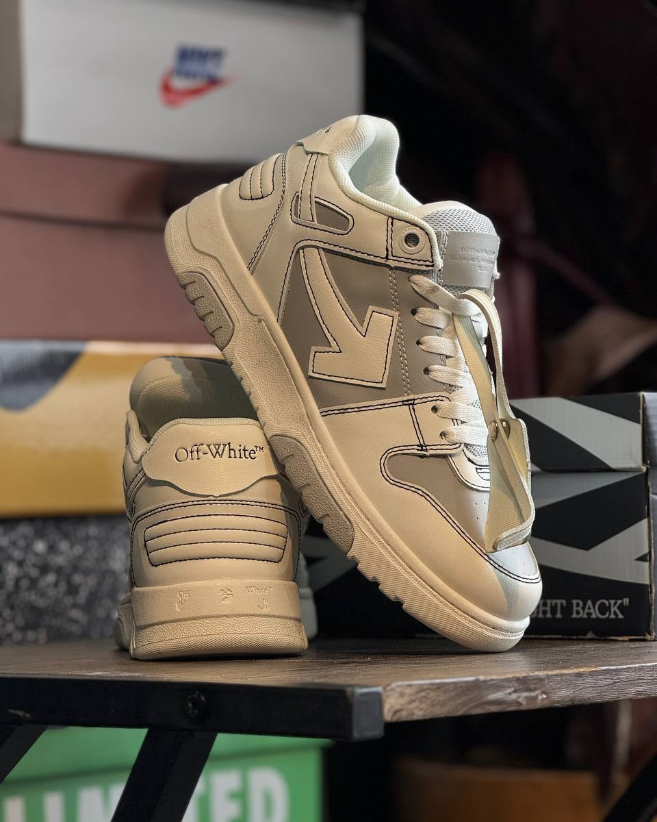 Off-White Out of Office – Cream/Grey