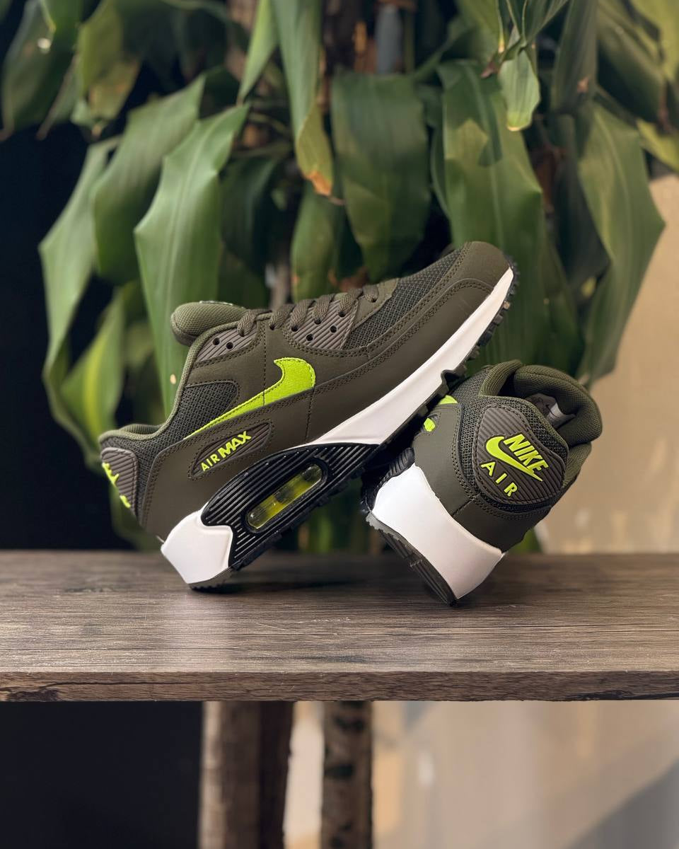 Nike Air Max 90 Verde Oliva Volt