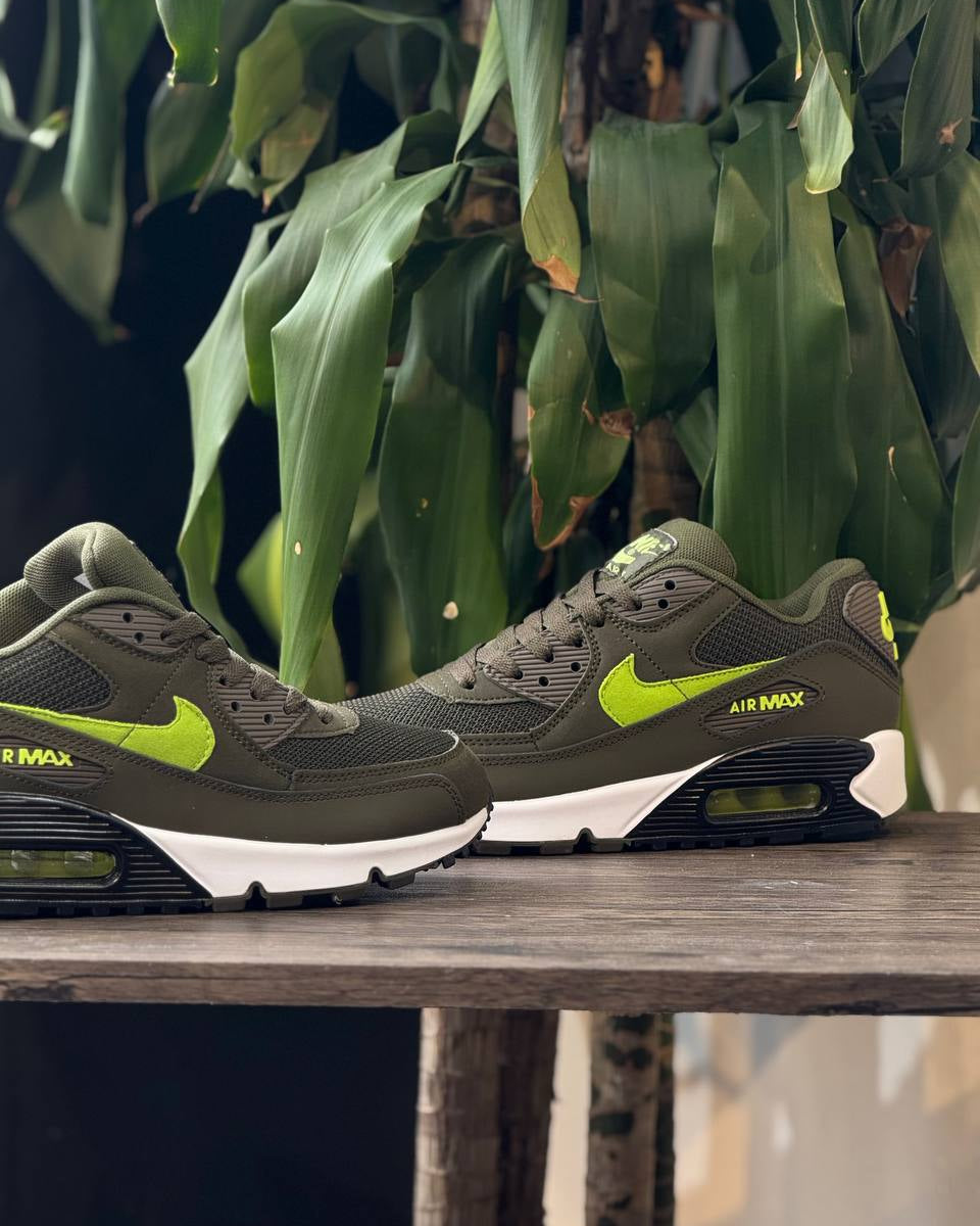 Nike Air Max 90 Verde Oliva Volt