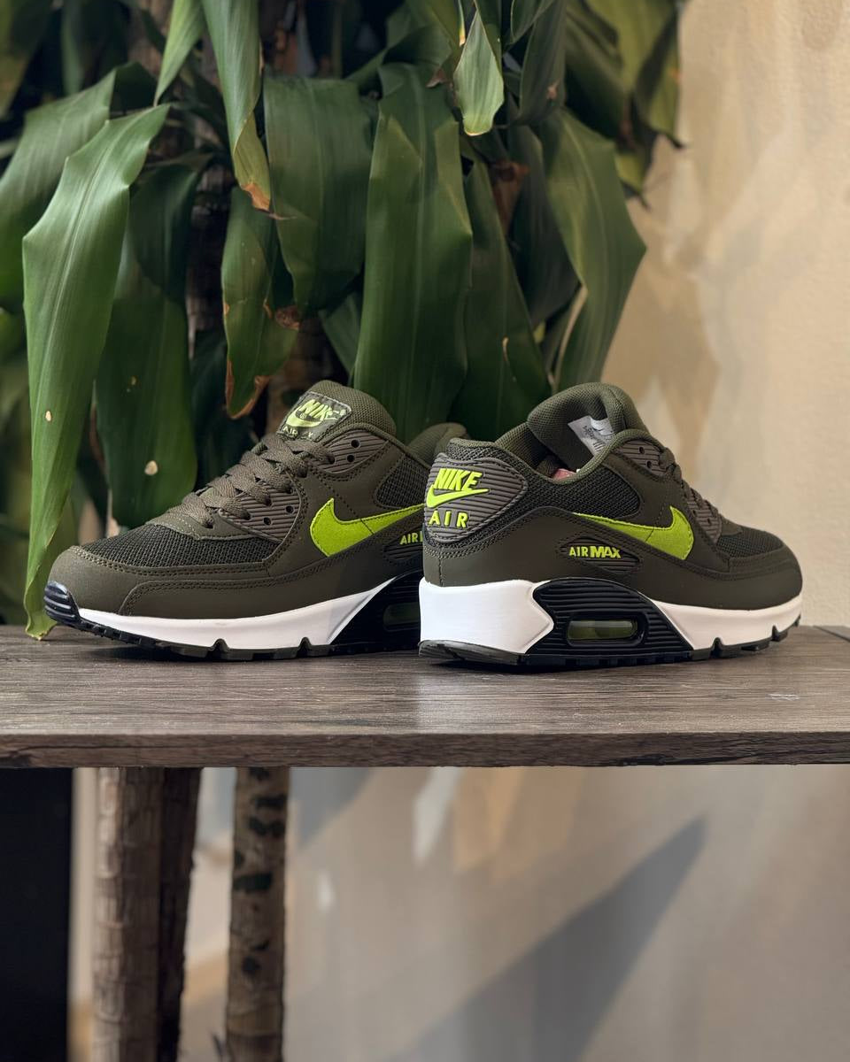Nike Air Max 90 Verde Oliva Volt