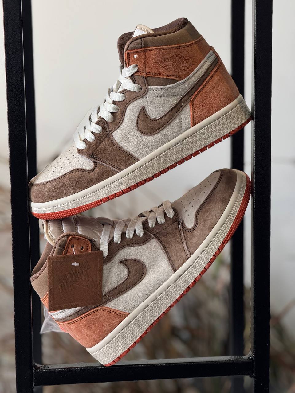 Air Jordan 1 Mid Rust Shadow / Rust Brown Suede