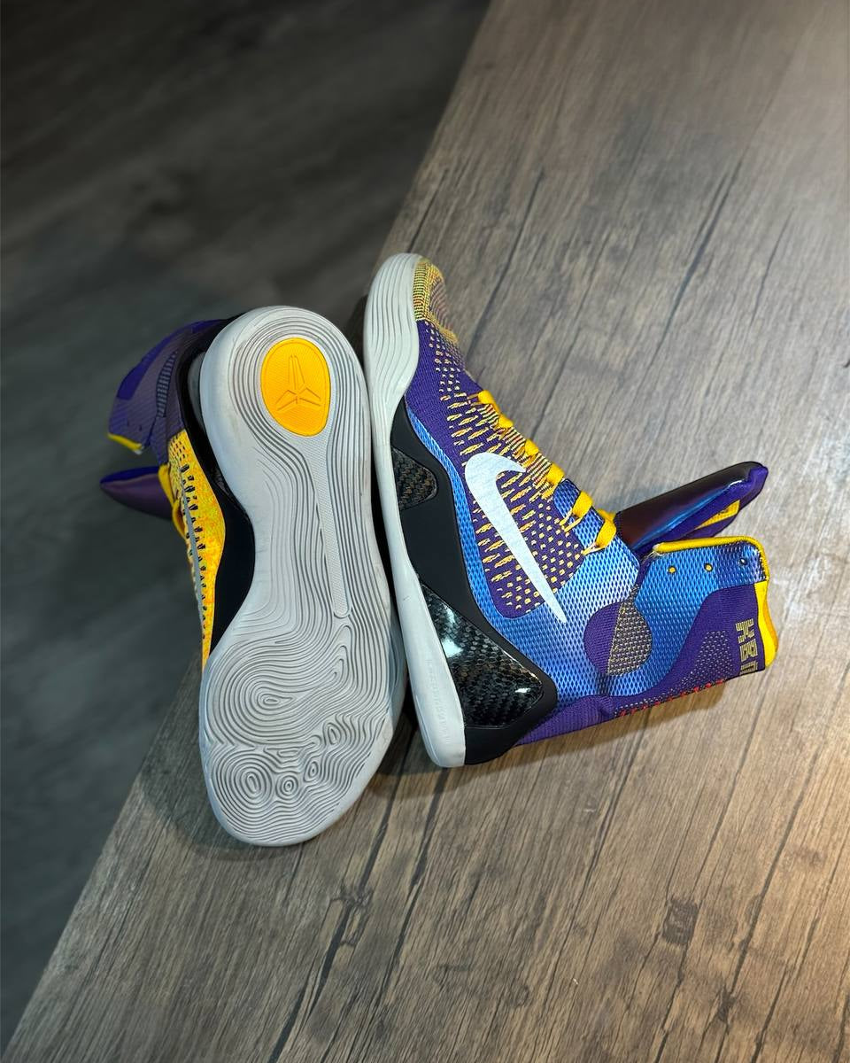 Nike Kobe 9 Elite Lakers / Hero – Flyknit High Top