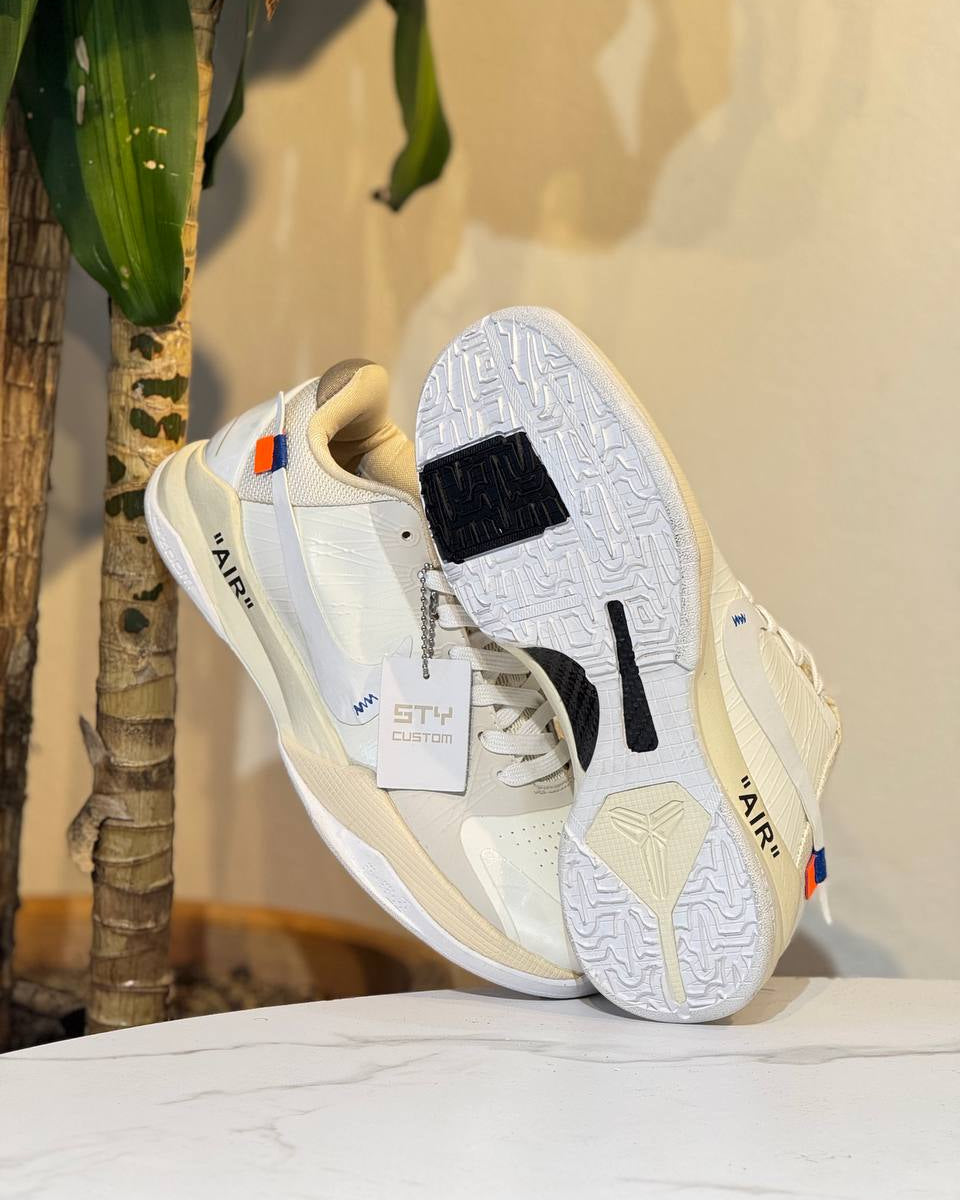 Nike Kobe 5 Protro – “Off-White Cream Custom” (STY Custom Edition)